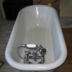 Cermacoat reglazing gives new life to this Antique Bathtub 